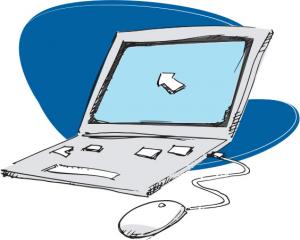 large computer image