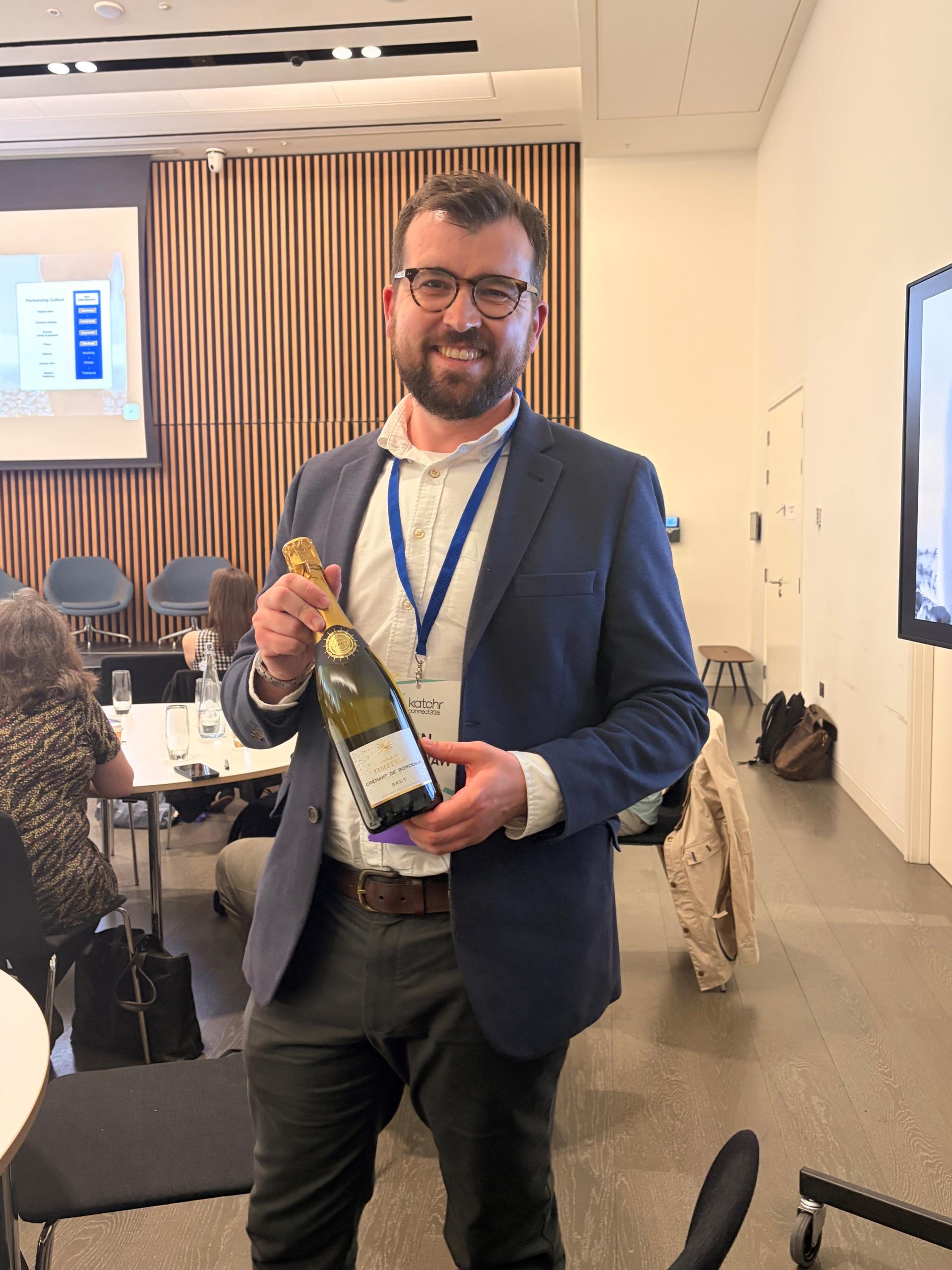 Simon Bradshaw from Stephen Rimmer was the winner of our competition